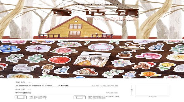46 pcs box fairy tale town journal decorative stickers adhesive stickers diy decoration diary stationery stickers wmtyit xhhair
46 pcs box fairy tale town journal decorative stickers adhesive stickers diy decoration diary stationery stickers wmtyit xhhair