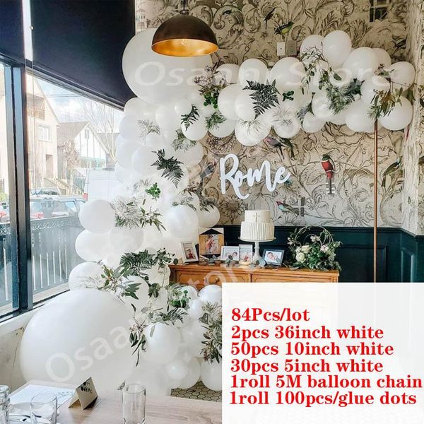 84pcs baby shower baptism balloons arch garland wedding white baloons arch chain kit and bachelorette party decorations globos qyllrx
84pcs baby shower baptism balloons arch garland wedding white baloons arch chain kit and bachelorette party decorations globos qyllrx
