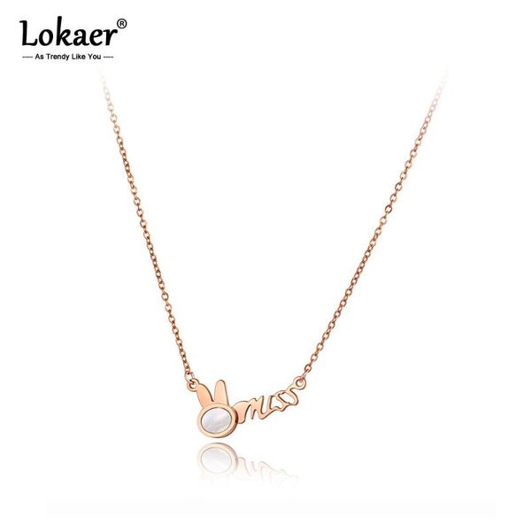 lokaer модный офисный стиль titanium из нержавеющей стали животных choker ожерелье miss письмо ожерелье для женщин n20108, Silver
lokaer модный офисный стиль titanium из нержавеющей стали животных choker ожерелье miss письмо ожерелье для женщин n20108, Silver
