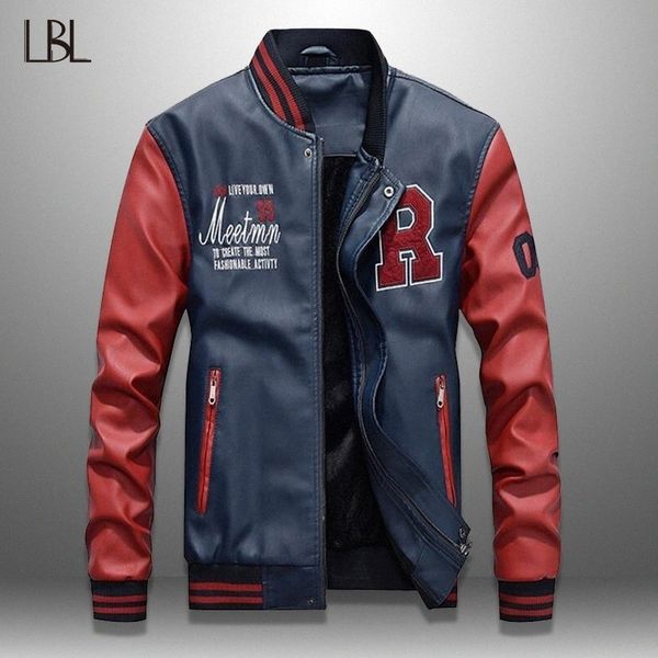 pu jacket men winter autumn slim fit baseball coat male sportswear casual mens leather jackets motorcycle cool mens clothing 48qn#, Black;brown
pu jacket men winter autumn slim fit baseball coat male sportswear casual mens leather jackets motorcycle cool mens clothing 48qn#, Black;brown