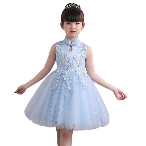 fashion princess dress girls long dress summer new style children' wedding dress skirt performance costumes for children (bx1703, White;blue
fashion princess dress girls long dress summer new style children' wedding dress skirt performance costumes for children (bx1703, White;blue