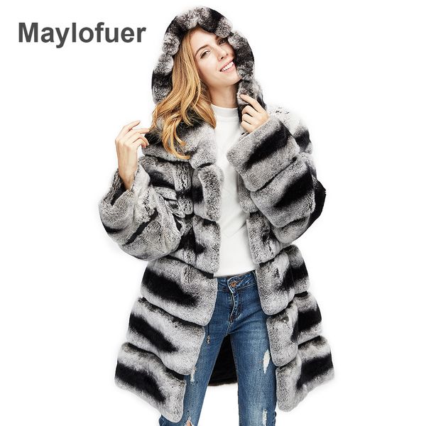 maylofuer new real rex rabbit fur coat long full leather hooded women fur overcoat natural chinchilla fur coats for women insx1019, Black
maylofuer new real rex rabbit fur coat long full leather hooded women fur overcoat natural chinchilla fur coats for women insx1019, Black