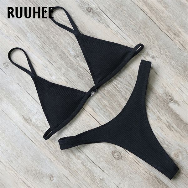 ruuhee brazilian bikini set swimwear women swimsuit bathing suit micro bikini solid female beachwear with padded t200508, White;black
ruuhee brazilian bikini set swimwear women swimsuit bathing suit micro bikini solid female beachwear with padded t200508, White;black