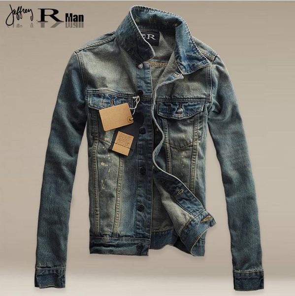 autumn winter mens denim jacket trendy fashion ripped denim jacket mens jeans outwear male cowboy coats 3xl, Black;brown
autumn winter mens denim jacket trendy fashion ripped denim jacket mens jeans outwear male cowboy coats 3xl, Black;brown