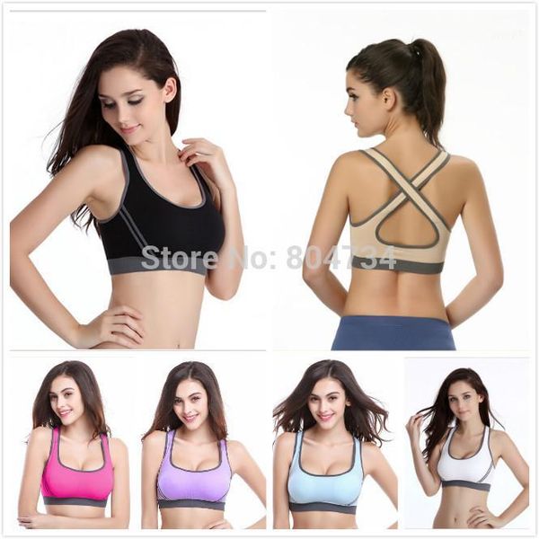 gym clothing wholesale 7colors women seamless racerback stretch athletic sports bras crop bra padded 1, White;black
gym clothing wholesale 7colors women seamless racerback stretch athletic sports bras crop bra padded 1, White;black