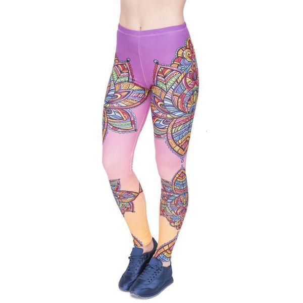 women legging retro colourful flowers mandala printing fashion bottoms high waist leggings fitness pants drop shipping, Black
women legging retro colourful flowers mandala printing fashion bottoms high waist leggings fitness pants drop shipping, Black