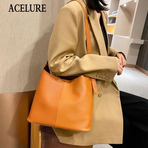 acelure solid color female shopping purse handbag bucket pu leather shoulder crossbody bags for women fashion large casual totes
acelure solid color female shopping purse handbag bucket pu leather shoulder crossbody bags for women fashion large casual totes