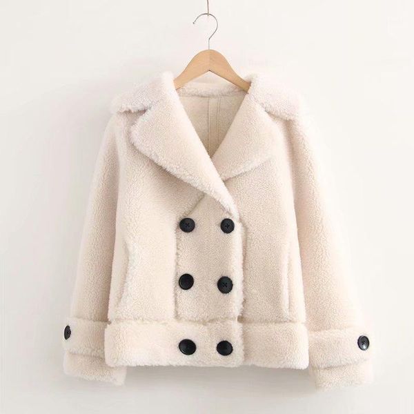 women's winter warm short-sleeved lapel cotton jacket wear hat fur collar fur a casual warm jacket1, Black
women's winter warm short-sleeved lapel cotton jacket wear hat fur collar fur a casual warm jacket1, Black