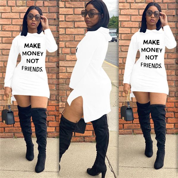 women make money not friends letter clothing split winter dress design casual solid color autumn hooded long sleeves one-piece dress d102201, White
women make money not friends letter clothing split winter dress design casual solid color autumn hooded long sleeves one-piece dress d102201, White