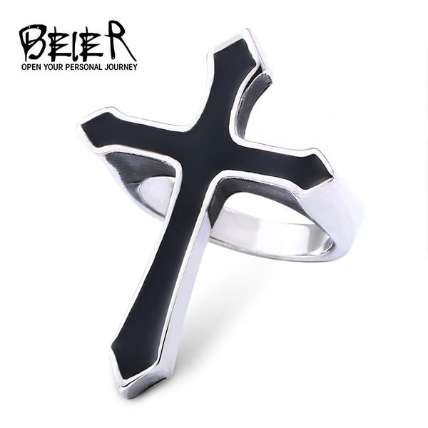 cluster rings beier 316l stainless steel gothic vintage black cross men's ring fashion party jewelry llbr8-691r, Golden;silver
cluster rings beier 316l stainless steel gothic vintage black cross men's ring fashion party jewelry llbr8-691r, Golden;silver