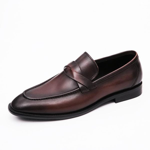 men's business casual shoes men's leather england shoes autumn breathable fashion set foot, Black
men's business casual shoes men's leather england shoes autumn breathable fashion set foot, Black