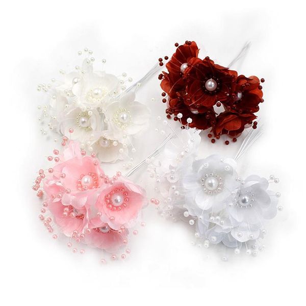 6pcs/lot pearl silk cherry artificial flowers bouquet for wedding home decor fake flowers diy craft wreath scrapbooking bbyaob
6pcs/lot pearl silk cherry artificial flowers bouquet for wedding home decor fake flowers diy craft wreath scrapbooking bbyaob