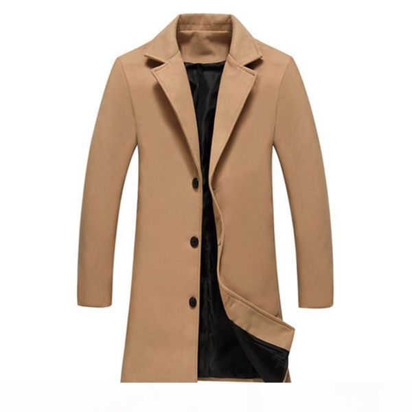 xmy3dwx winter new fashion men solid color single breasted trench coat men casual slim long woolen cloth coat large size 5xl mx191118, Black
xmy3dwx winter new fashion men solid color single breasted trench coat men casual slim long woolen cloth coat large size 5xl mx191118, Black