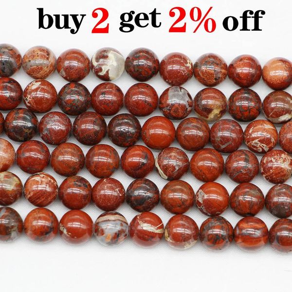 1strand lot natural stone red brecciated jaspers bead round gem loose spacer beads for jewelry making findings diy bracelet gift h qylxdm, Silver
1strand lot natural stone red brecciated jaspers bead round gem loose spacer beads for jewelry making findings diy bracelet gift h qylxdm, Silver