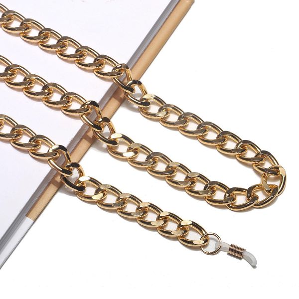 2021 fashion chic women gold color sunglasses chains non slip punk metal men glasses chain eyewear cord lanyard necklace h jlluxc
2021 fashion chic women gold color sunglasses chains non slip punk metal men glasses chain eyewear cord lanyard necklace h jlluxc