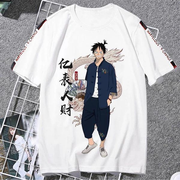 one piece short sleeve t-shirt male 2021 new summer korean trend half sleeve t-shirt anime peripheral hip hop t-shirt clothes, White;black
one piece short sleeve t-shirt male 2021 new summer korean trend half sleeve t-shirt anime peripheral hip hop t-shirt clothes, White;black