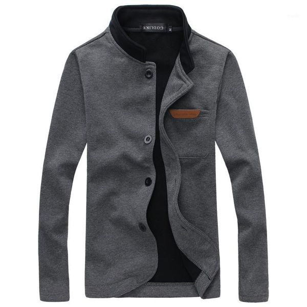 men's jackets men spring autumn slim fit stand collar long sleeve cardigan jacket / plus size m-5xl fashion casual sweater knit coat1, Black;brown
men's jackets men spring autumn slim fit stand collar long sleeve cardigan jacket / plus size m-5xl fashion casual sweater knit coat1, Black;brown
