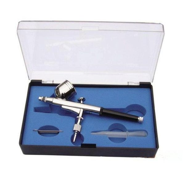 dual action air brush cordless air brush gun with 0.3mm needle 7 cc cup for makeup, hobby, manicure, craft, cake decorating
dual action air brush cordless air brush gun with 0.3mm needle 7 cc cup for makeup, hobby, manicure, craft, cake decorating