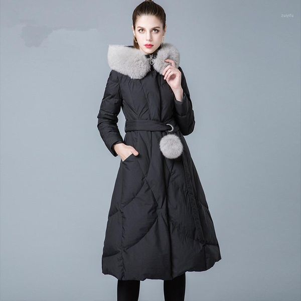 kmetram winter jacket women 90% duck down jacket woman hooded fur collar long coat female warm parka chaqueta mujer my32671, Black
kmetram winter jacket women 90% duck down jacket woman hooded fur collar long coat female warm parka chaqueta mujer my32671, Black