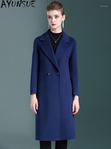 100% elegant winter wool coat female jacket women's clothing 2020 korean vintage ladies woolen coats and jackets 21051, Black
100% elegant winter wool coat female jacket women's clothing 2020 korean vintage ladies woolen coats and jackets 21051, Black