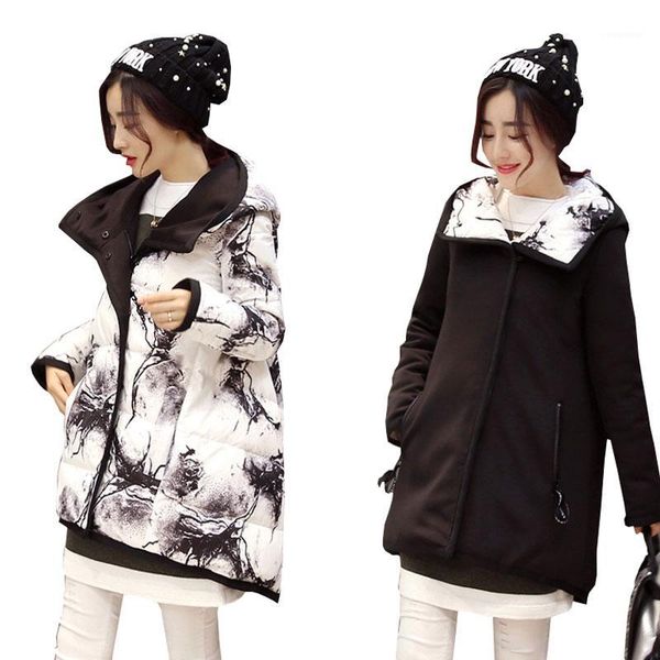 2017 ukraine plus size wear on both sides coat winter jacket women parka thicker womens down cotton jackets manteau femme hiver1, Black
2017 ukraine plus size wear on both sides coat winter jacket women parka thicker womens down cotton jackets manteau femme hiver1, Black