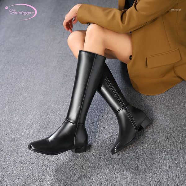 street style comfortable round toe autumn knee high boots zipper black white medium with chunky riding boots women's shoes1
street style comfortable round toe autumn knee high boots zipper black white medium with chunky riding boots women's shoes1