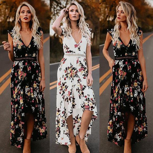 мода брендов новейшие женщин лета boho maxi платье партии clubwear beach holiday sundress цветочный асимметричные повседневные платья, Black;gray
мода брендов новейшие женщин лета boho maxi платье партии clubwear beach holiday sundress цветочный асимметричные повседневные платья, Black;gray