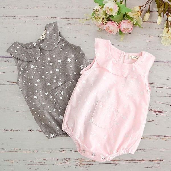 jumpsuits 2021 baby girl outfit cotton sleeveless rompers summer small stars pockets born clothes toddler grey pink romper jumpsuit1, Blue
jumpsuits 2021 baby girl outfit cotton sleeveless rompers summer small stars pockets born clothes toddler grey pink romper jumpsuit1, Blue