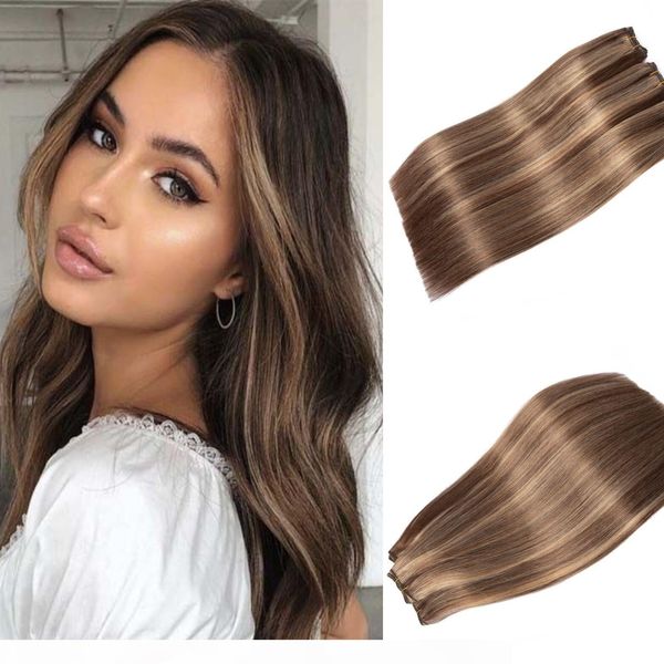 highlights human hair weave piano color #4 mixed with #27 virgin peruvian piano color weft hair extensions 100g bundle, Black
highlights human hair weave piano color #4 mixed with #27 virgin peruvian piano color weft hair extensions 100g bundle, Black
