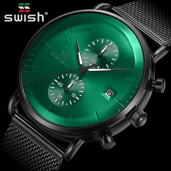 s ghost green watches men brand luxury waterproof chronograph quartz watch stainless steel sport clock relogio masculino, Slivery;brown
s ghost green watches men brand luxury waterproof chronograph quartz watch stainless steel sport clock relogio masculino, Slivery;brown