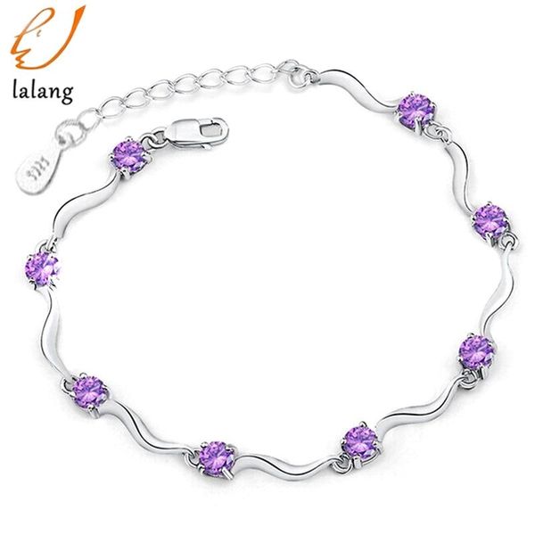 charm bracelets elegant women's white purple rhinestone crystal bracelet color bamboo chain female jewelry wholesale, Golden;silver
charm bracelets elegant women's white purple rhinestone crystal bracelet color bamboo chain female jewelry wholesale, Golden;silver