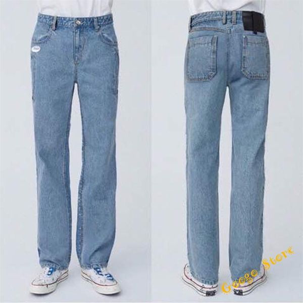 men women casual adererror jeans high-quality spaceship logo ader error cowboy pants inside tag, Blue
men women casual adererror jeans high-quality spaceship logo ader error cowboy pants inside tag, Blue