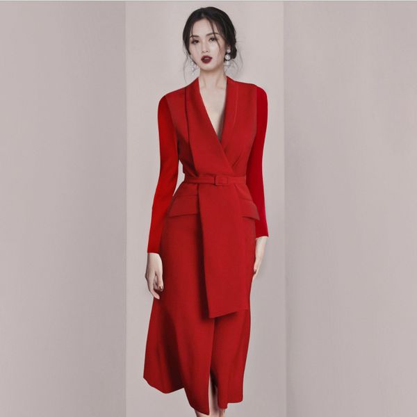 new high-end womens clothing elegant dress annual meeting toast clothing business suit and dress, White;black
new high-end womens clothing elegant dress annual meeting toast clothing business suit and dress, White;black