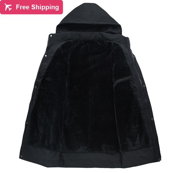 2021 new new winter thicken men's coats hoodie cold cotton jacket keep parka warm q5m9, Black
2021 new new winter thicken men's coats hoodie cold cotton jacket keep parka warm q5m9, Black