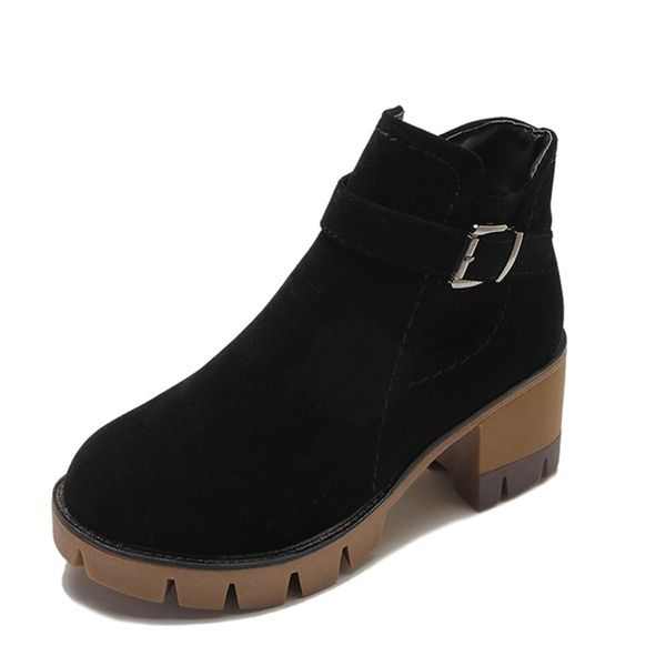 2021 new women's ladies chunky toe foot shoes winter big ankle boots ovmb, Black
2021 new women's ladies chunky toe foot shoes winter big ankle boots ovmb, Black