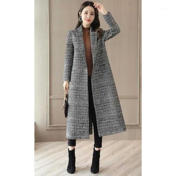 2020 autumn winter wool women plaid pockets blends office work long coats fashion brand lady lapel long sleeve blends bb4291, Black
2020 autumn winter wool women plaid pockets blends office work long coats fashion brand lady lapel long sleeve blends bb4291, Black