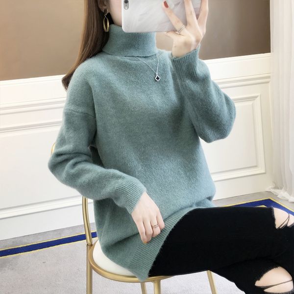 htwcx thickened pulloverwinter autumn pullover pullovert-shirt elastic 2020 new korean t-shirt high collar solid color bottom sweater cotton, White;black
htwcx thickened pulloverwinter autumn pullover pullovert-shirt elastic 2020 new korean t-shirt high collar solid color bottom sweater cotton, White;black