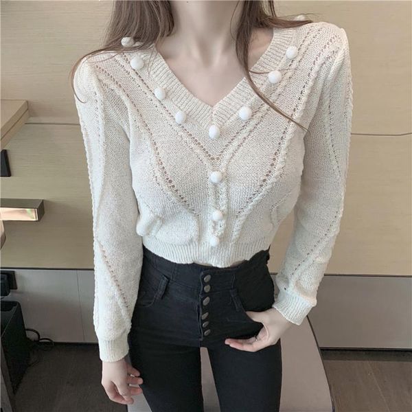 new spring 2021 and autumn fashions high-waisted waistband thin female with low-v sweater vest y516 56wu, White;black
new spring 2021 and autumn fashions high-waisted waistband thin female with low-v sweater vest y516 56wu, White;black