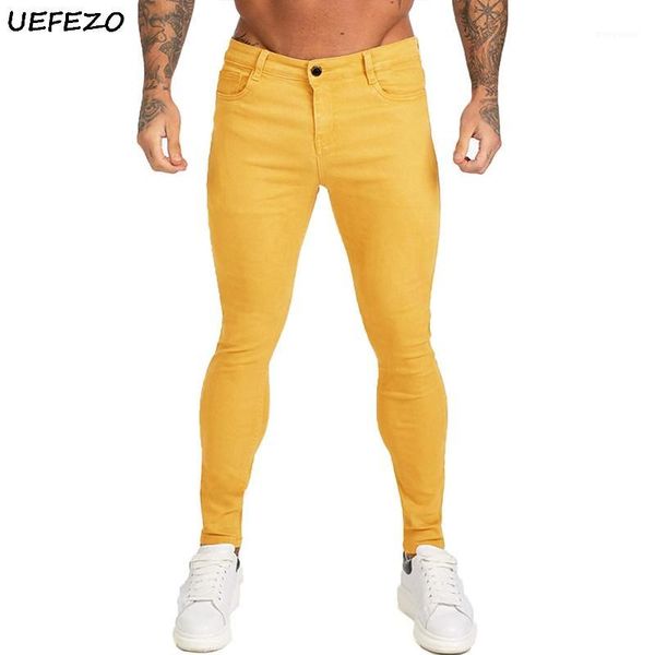 uefezo men stretch skinny solid jeans 4 color casual slim fit denim trouser male yellow red gray pants male slim trousers1, Blue
uefezo men stretch skinny solid jeans 4 color casual slim fit denim trouser male yellow red gray pants male slim trousers1, Blue