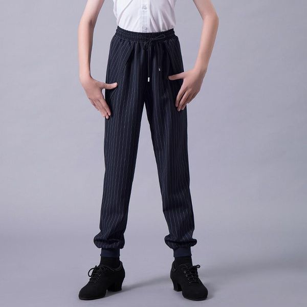 latin dance pants kids striped loose exercise elastic waist trousers boys cha cha rumba samba ballroom competition wear dnv13643, Black;red
latin dance pants kids striped loose exercise elastic waist trousers boys cha cha rumba samba ballroom competition wear dnv13643, Black;red