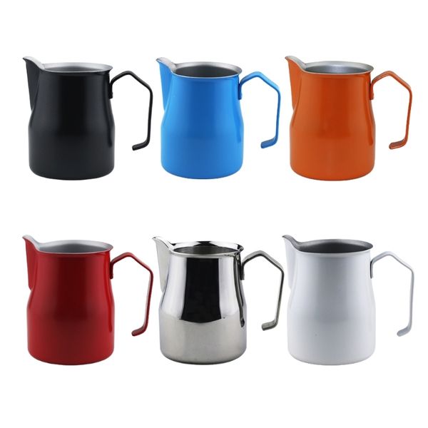 350ml stainless steel foam mug jug art coffee milk tool q0109
350ml stainless steel foam mug jug art coffee milk tool q0109