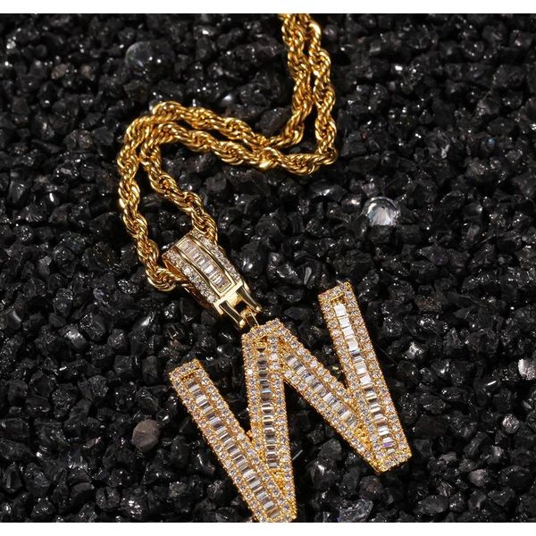 a-z iced out baguette initials single letters hip hop pendant chain gold silver bling zirconia men's h wmttyw dh_seller2010 
a-z iced out baguette initials single letters hip hop pendant chain gold silver bling zirconia men's h wmttyw dh_seller2010