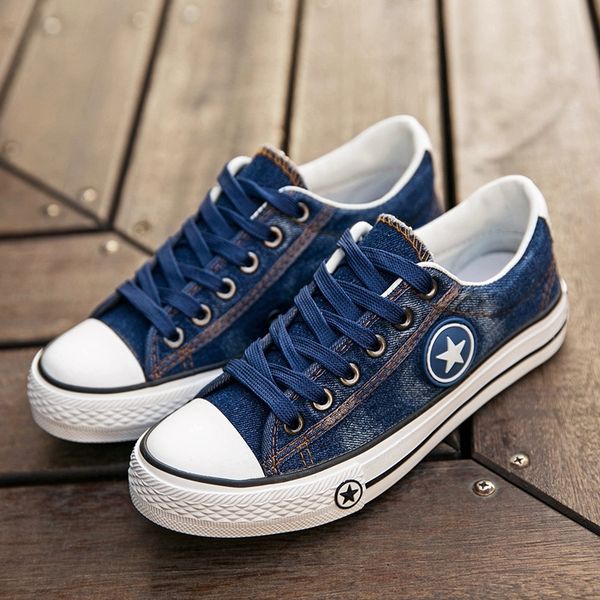 women fashion vulcanized shoes denim casual sneakers women summer canvas shoes sneakers lace stars women tenis feminino zapatos y200801, Black
women fashion vulcanized shoes denim casual sneakers women summer canvas shoes sneakers lace stars women tenis feminino zapatos y200801, Black