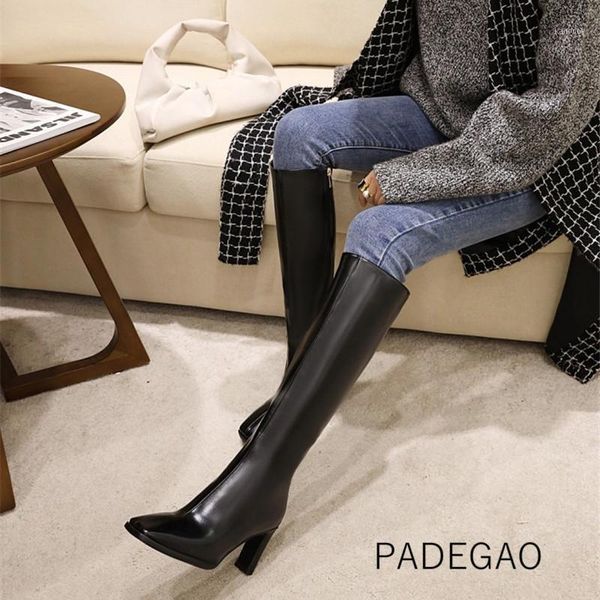 boots 2021 women high heel vintage knee fashion square toe women1, Black
boots 2021 women high heel vintage knee fashion square toe women1, Black