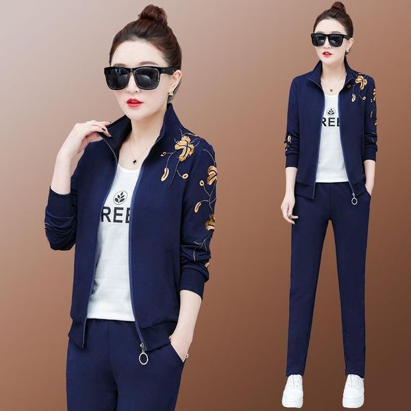 female 3 piece set women set outfits suit fashion pants set tracksuits 2020 new korea clothing autumn fall clothes for woman, Gray
female 3 piece set women set outfits suit fashion pants set tracksuits 2020 new korea clothing autumn fall clothes for woman, Gray