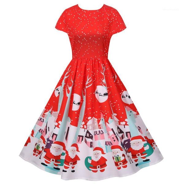 party dresses dress for women vintage print short sleeve christmas evening swing festa clothing winter clothes vestido de mujer1, White;black
party dresses dress for women vintage print short sleeve christmas evening swing festa clothing winter clothes vestido de mujer1, White;black
