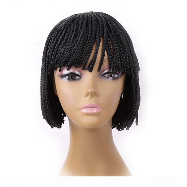wholesale sales inventory braided box braids wig synthetic hair women lady daily costume full head wig natural black color
wholesale sales inventory braided box braids wig synthetic hair women lady daily costume full head wig natural black color