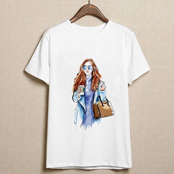 tshirt women stylish girl handbag t shirt women harajuku printed t shirt short sleeve femme clothing 2021 new summer, White
tshirt women stylish girl handbag t shirt women harajuku printed t shirt short sleeve femme clothing 2021 new summer, White