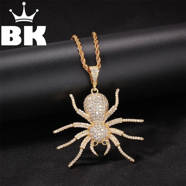 the bling king custom spider necklace hip hop bling bling cubic zirconia men women gift fashion jewelry drop shipping 201013, Silver
the bling king custom spider necklace hip hop bling bling cubic zirconia men women gift fashion jewelry drop shipping 201013, Silver