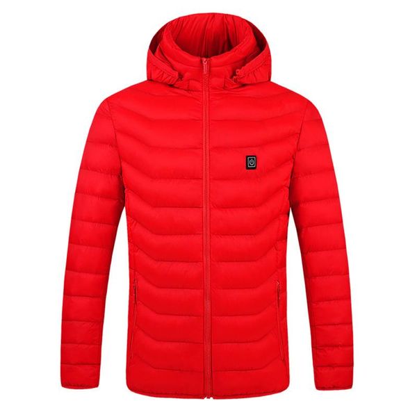 men electric heated jackets down cotton outdoor coat usb electric heating hooded winter warm jackets winter &t8, Black;red
men electric heated jackets down cotton outdoor coat usb electric heating hooded winter warm jackets winter &t8, Black;red